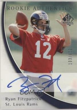 Ryan Fitzpatrick [Autograph] #195
