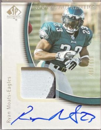 Ryan Moats [Signed Patch] #225