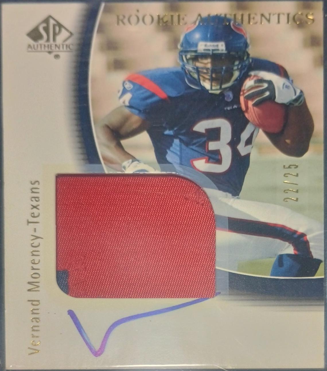 Vernand Morency [Signed Patch Gold] #232