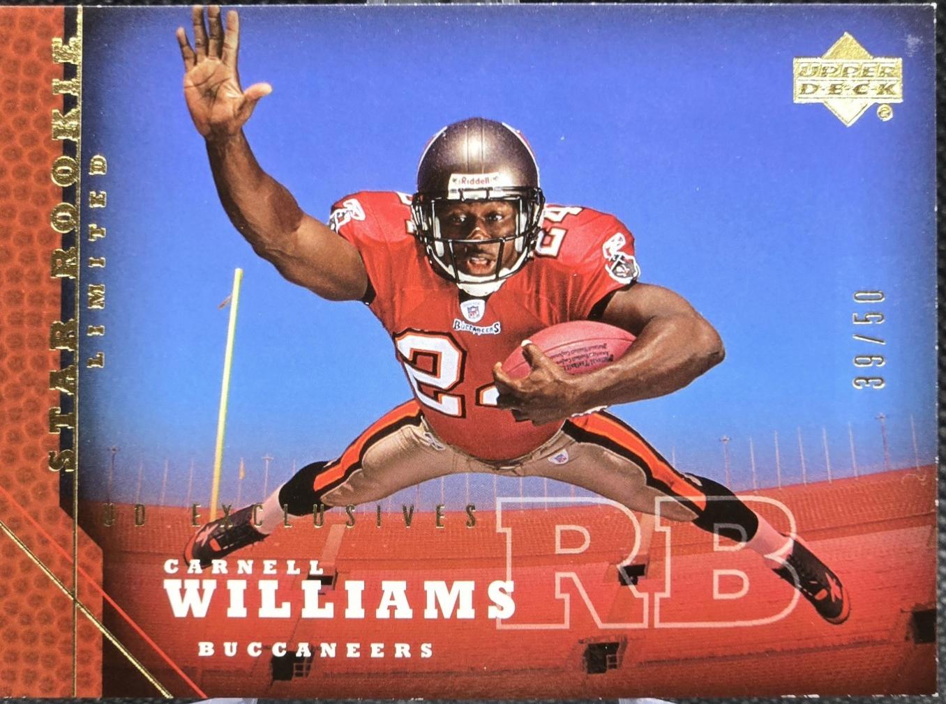 Carnell Williams [UD Exclusives] #204