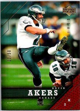 David Akers [UD Exclusives] #200