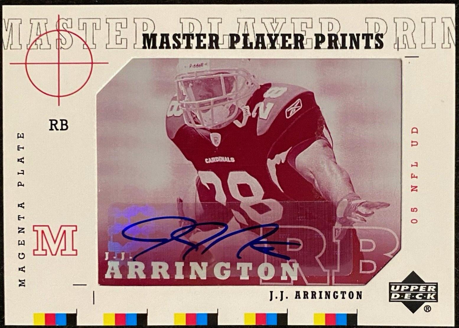 J.J. Arrington [Autograph] #218