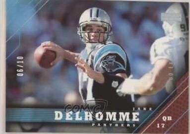 Jake Delhomme [UD Exclusives Spectrum] #25