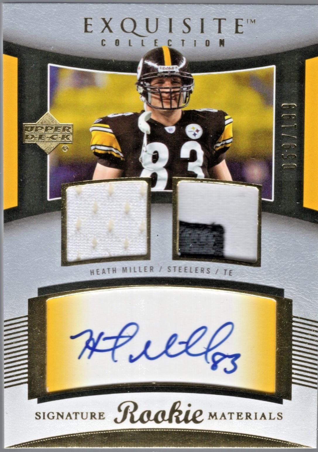 Heath Miller [Autograph Patch] #99