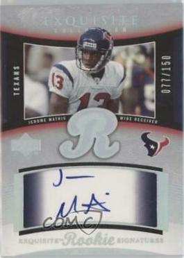 Jerome Mathis [Autograph] #60