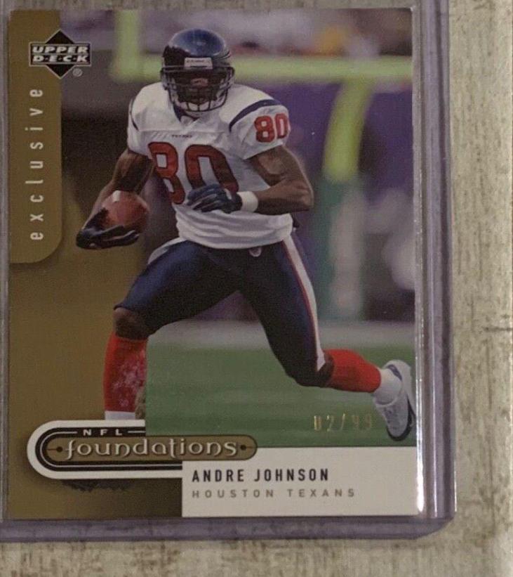 Andre Johnson [Exclusive Gold] #37
