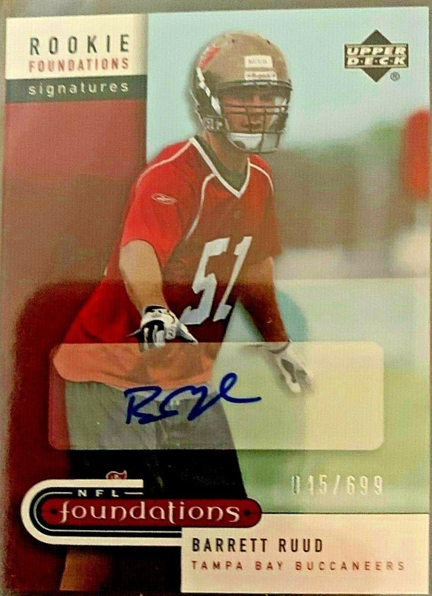 Barrett Ruud [Autograph] #217