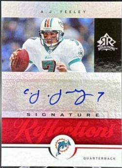 A.J. Feeley [Gold] #SR-AF