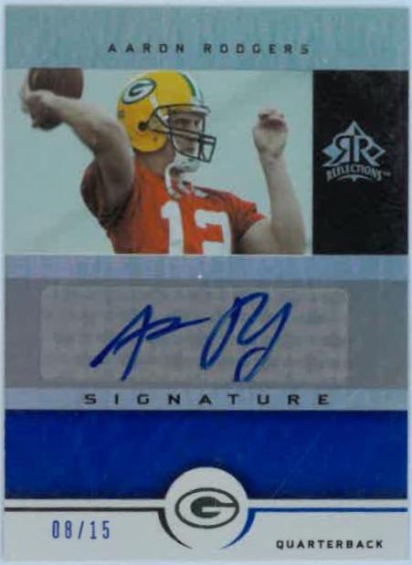 Aaron Rodgers [Blue] #SR-AR