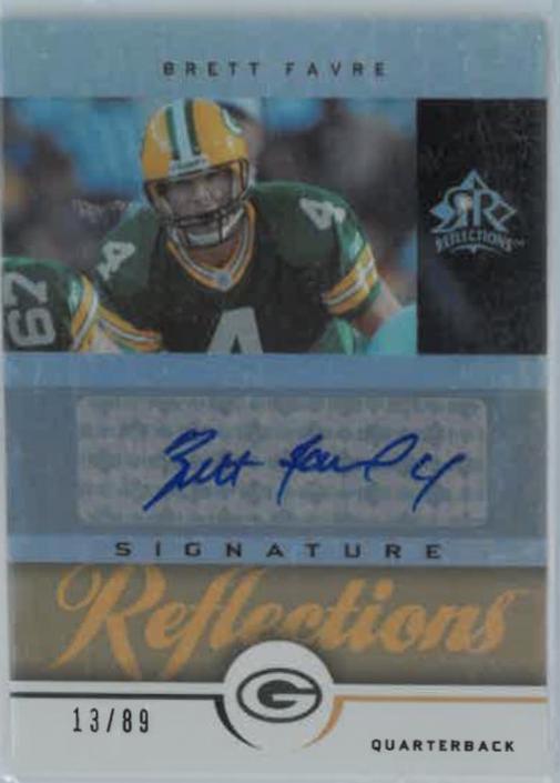 Brett Favre [Gold] #SR-BF