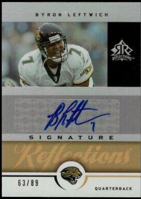 Byron Leftwich [Gold] #SR-BL