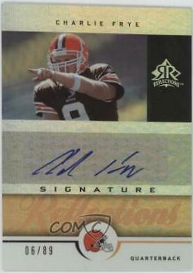 Charlie Frye [Gold] #SR-CF