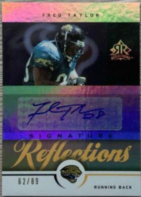 Fred Taylor [Gold] #SR-FT