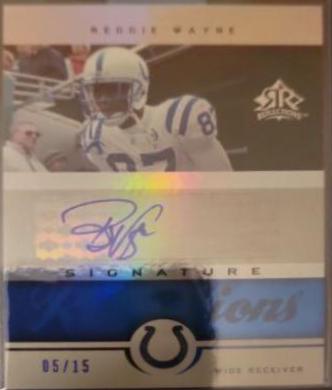 Reggie Wayne [Blue] #SR-RA