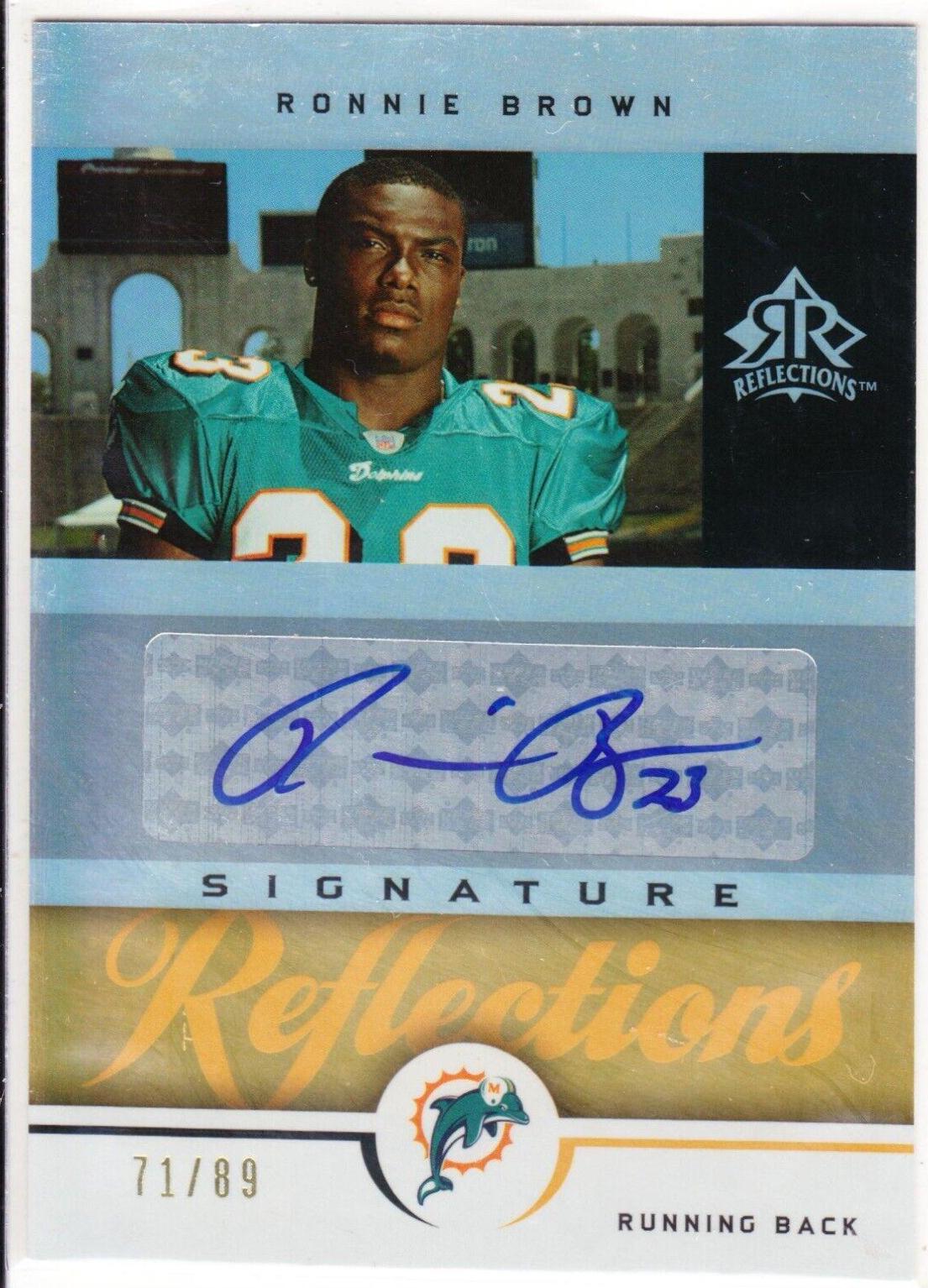 Ronnie Brown [Gold] #SR-RB