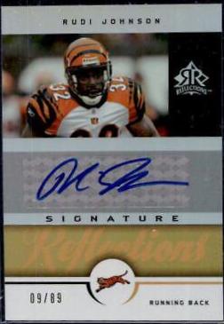 Rudi Johnson [Gold] #SR-RJ