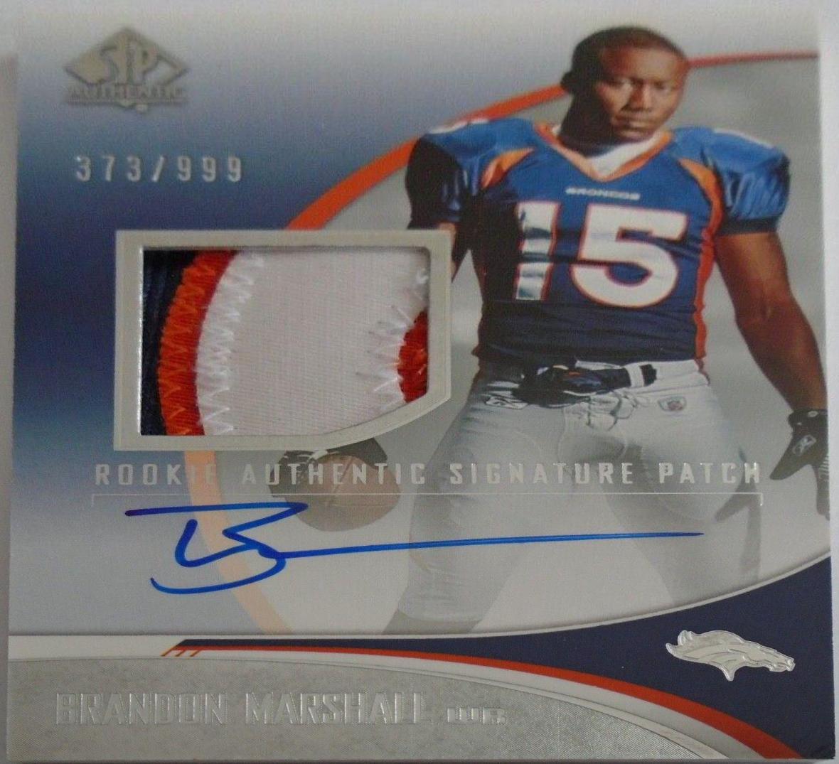 Brandon Marshall [Signed Patch] #260