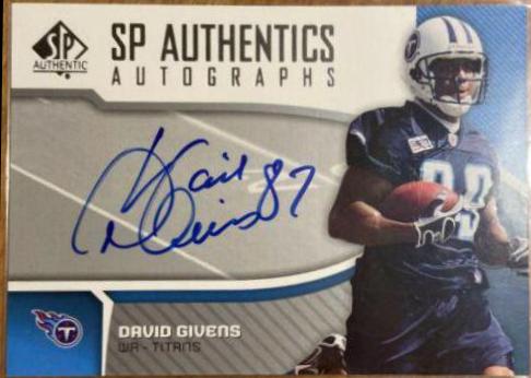 David Givens #SP-DG