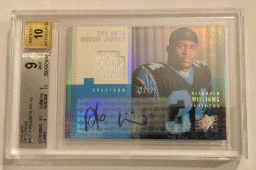 DeAngelo Williams [Signed Jersey Spectrum] #182
