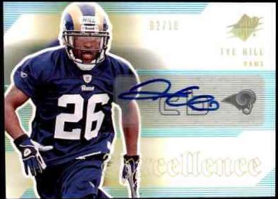 Tye Hill [Autograph Gold] #180