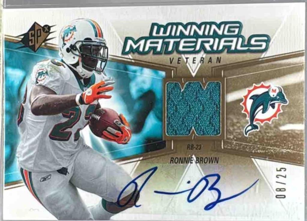 Ronnie Brown [Autograph] #WMV-RO