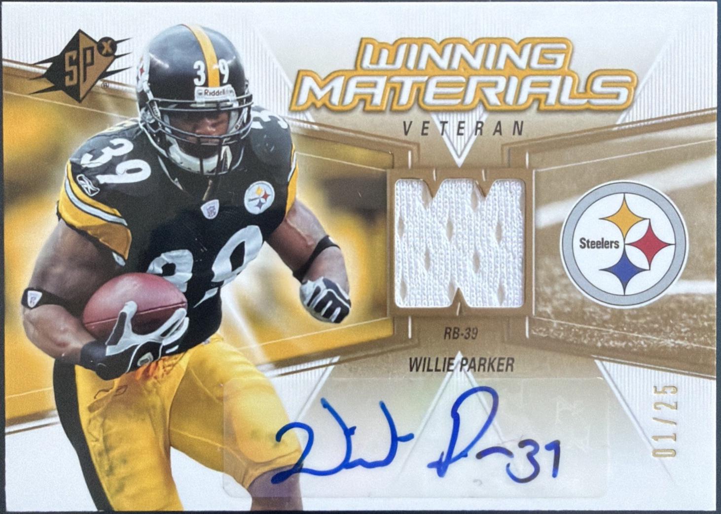Willie Parker [Autograph] #WMV-WP