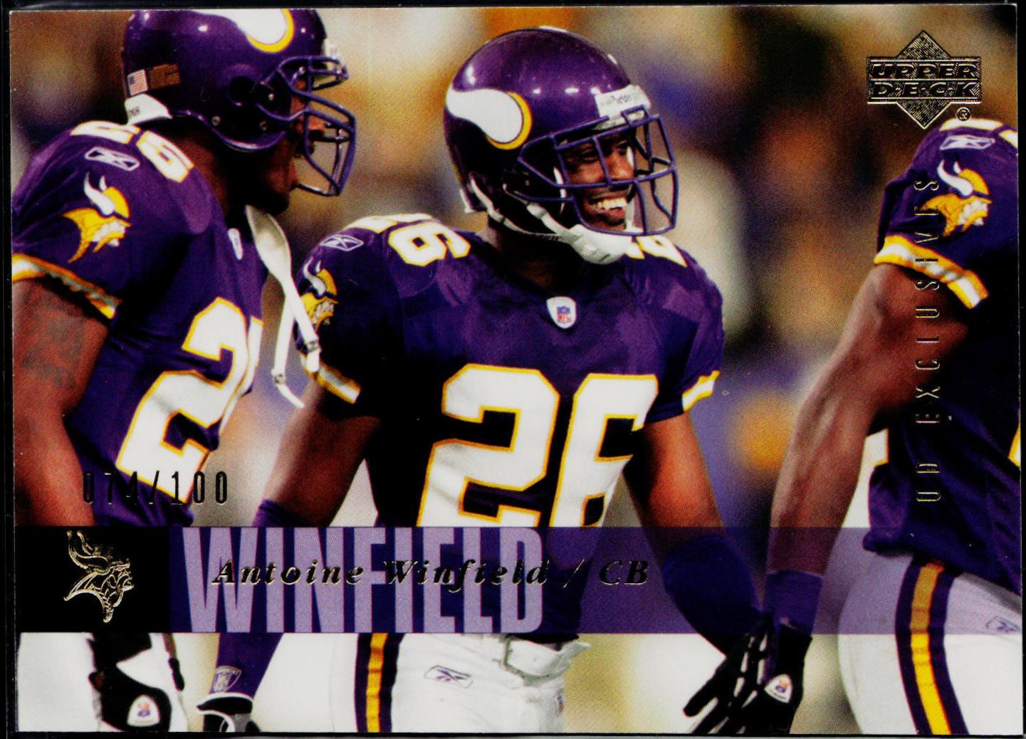 Antoine Winfield [Exclusives Gold] #109