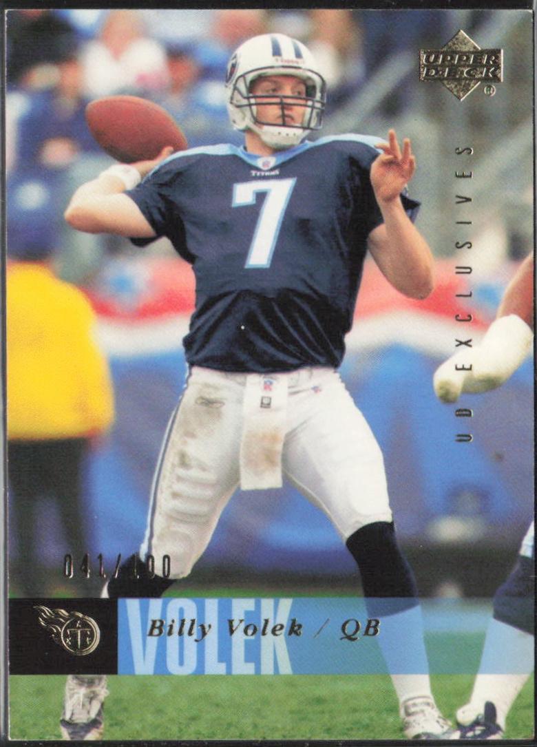 Billy Volek [Exclusives Gold] #189