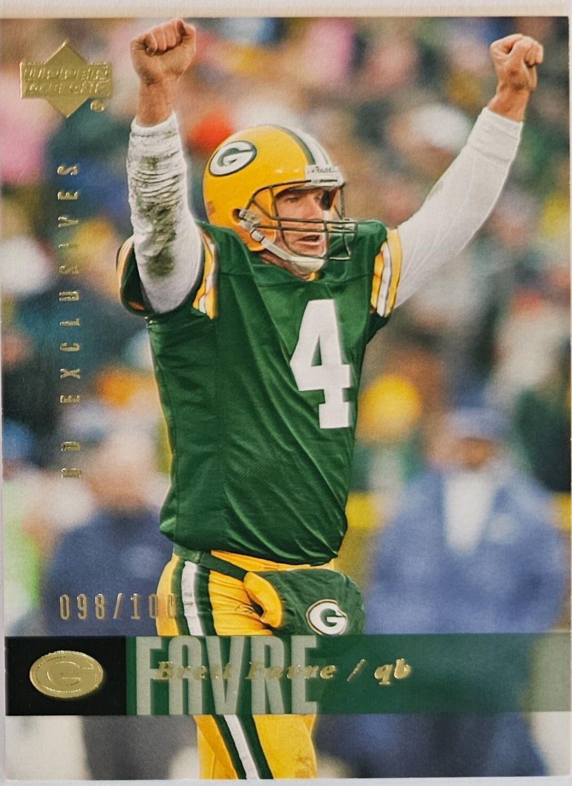 Brett Favre [Exclusives Gold] #70