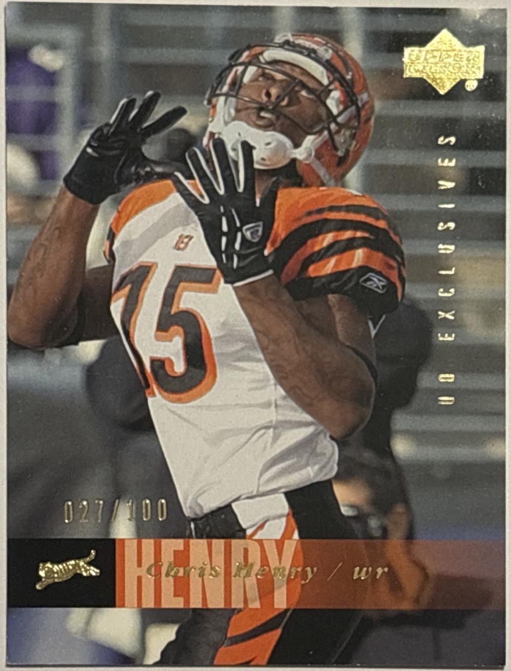 Chris Henry [Exclusives Gold] #40