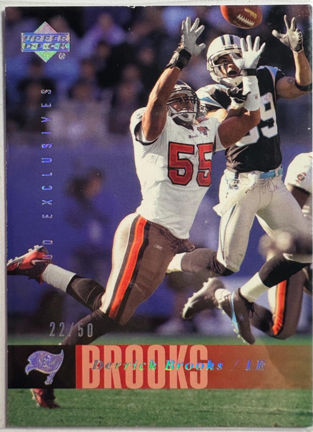 Derrick Brooks [Exclusives Silver] #187