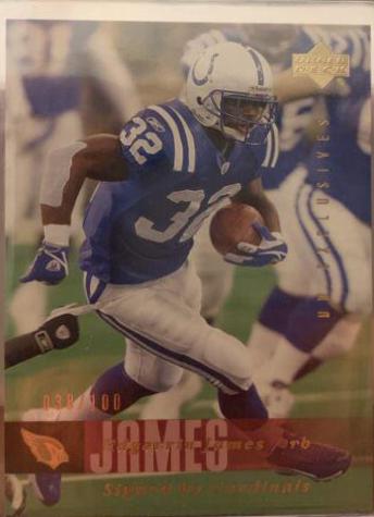Edgerrin James [Exclusives Gold] #6