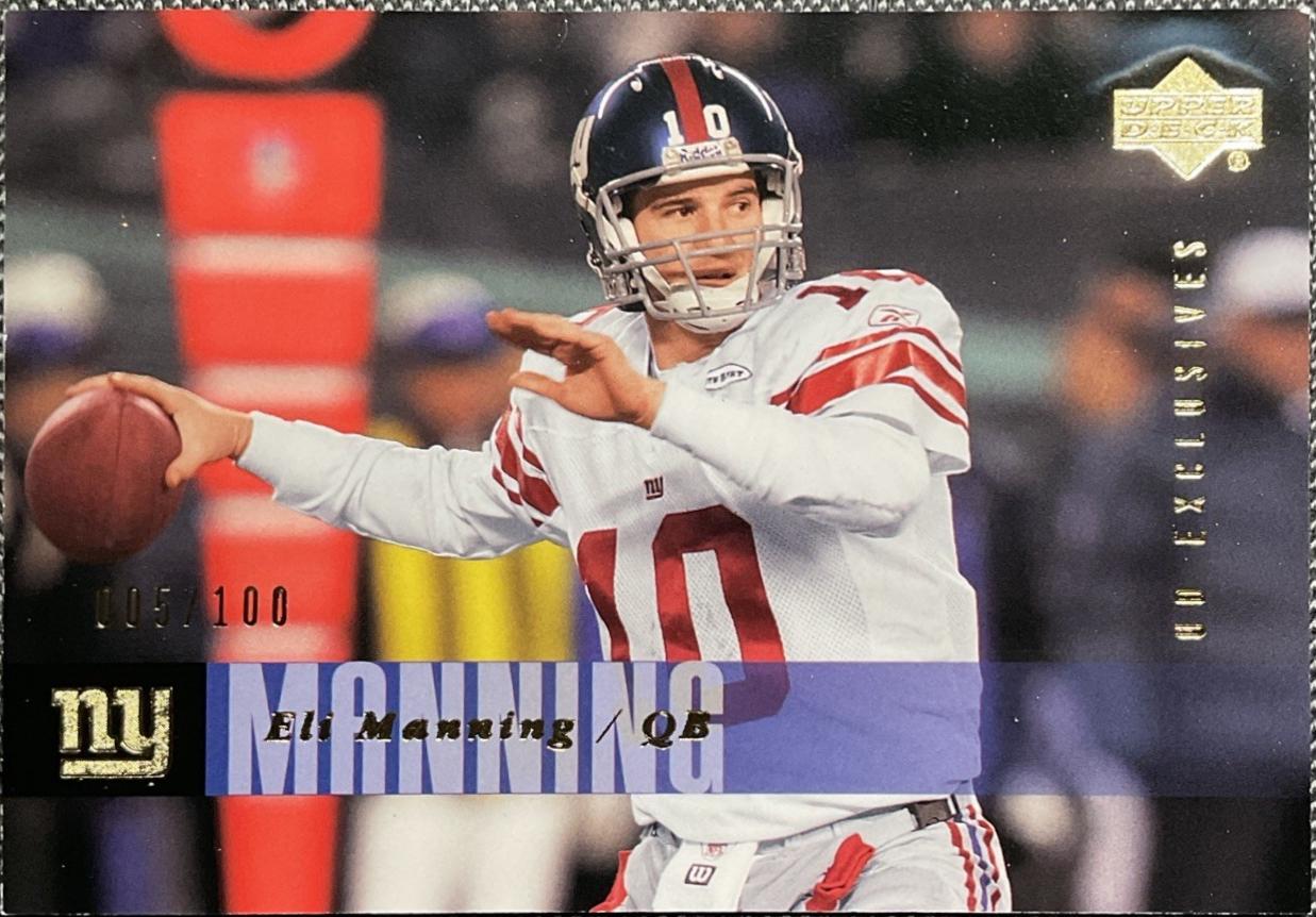 Eli Manning [Exclusives Gold] #126