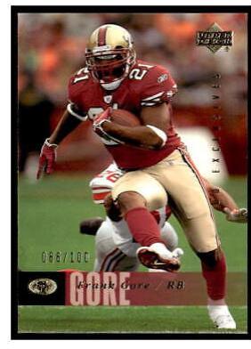 Frank Gore [Exclusives Gold] #166