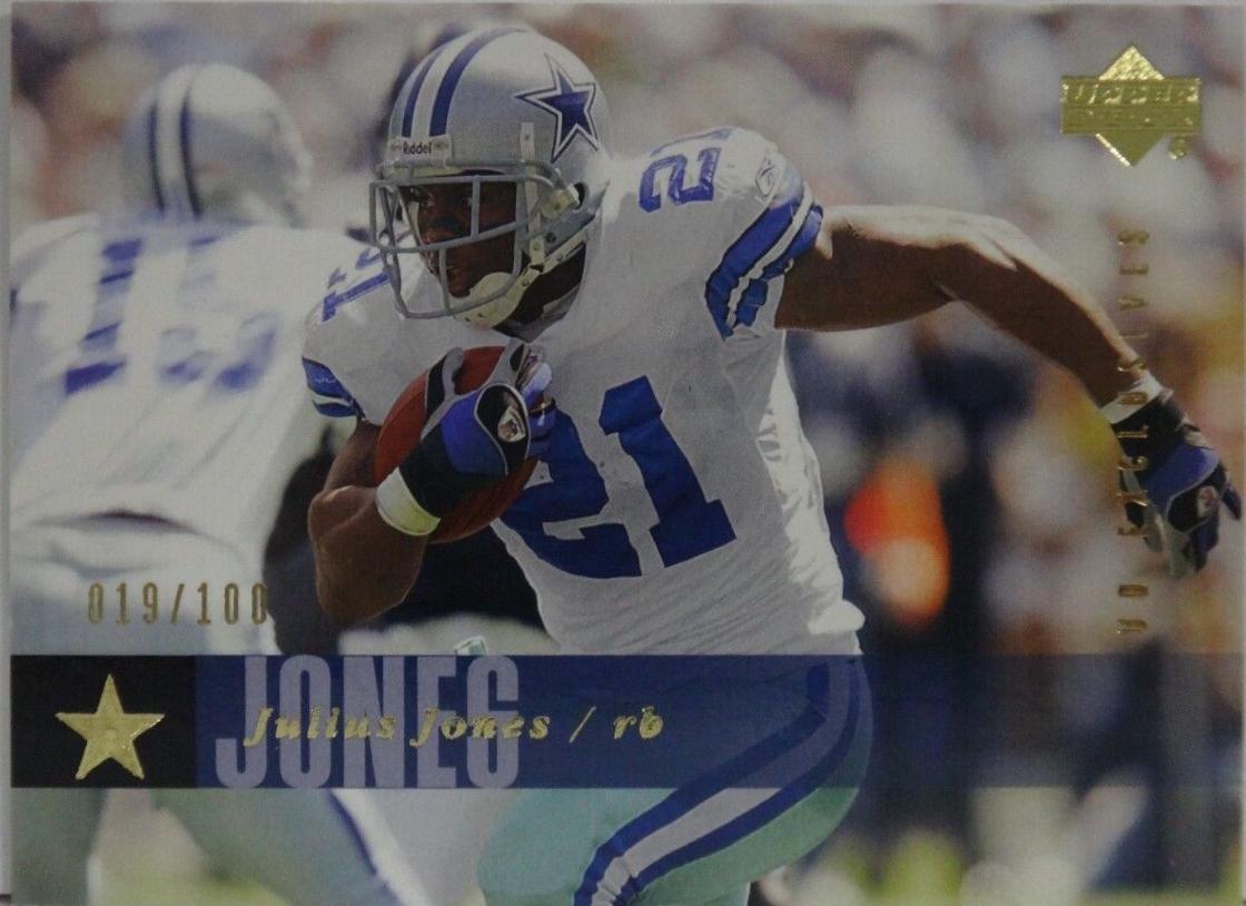 Julius Jones [Exclusives Gold] #51