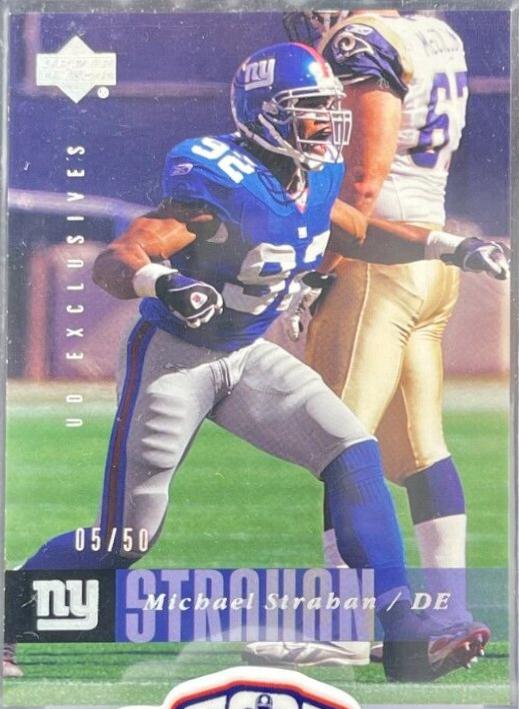 Michael Strahan [Exclusives Silver] #131