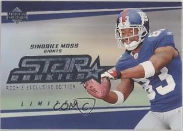 Sinorice Moss [Rookie Exclusives] #221