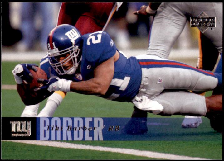 Tiki Barber [Exclusives Silver] #127