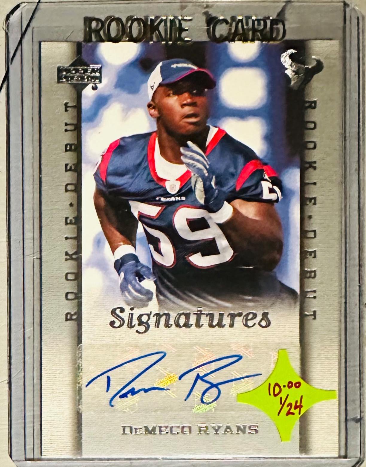 DeMeco Ryans [Autograph] #219