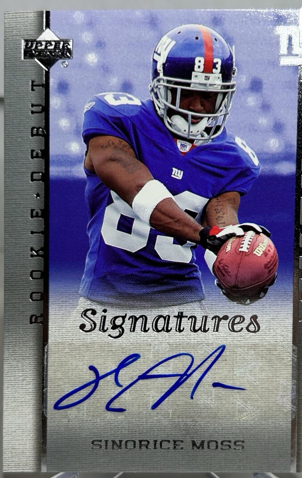 Sinorice Moss [Autograph] #254