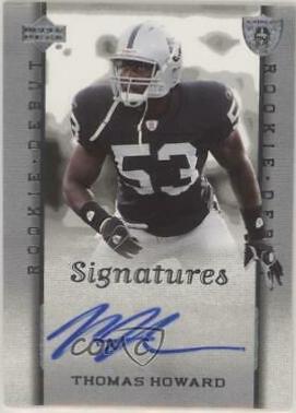 Thomas Howard [Autograph] #205