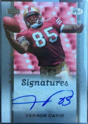 Vernon Davis [Autograph] #258