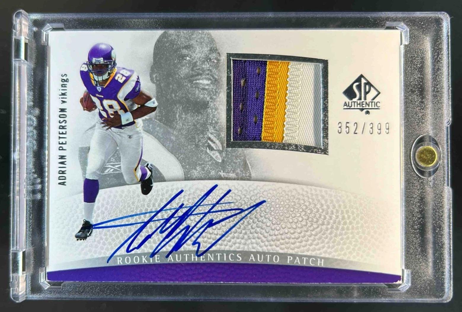 Adrian Peterson [Signed Patch] #289