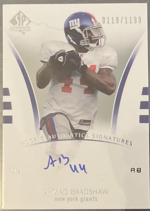 Ahmad Bradshaw [Autograph] #202