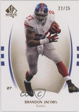 Brandon Jacobs [Gold] #8