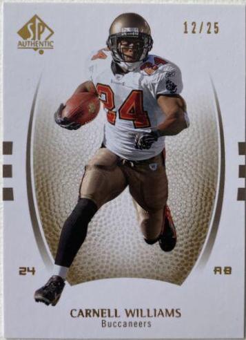 Carnell 'Cadillac' Williams [Gold] #15