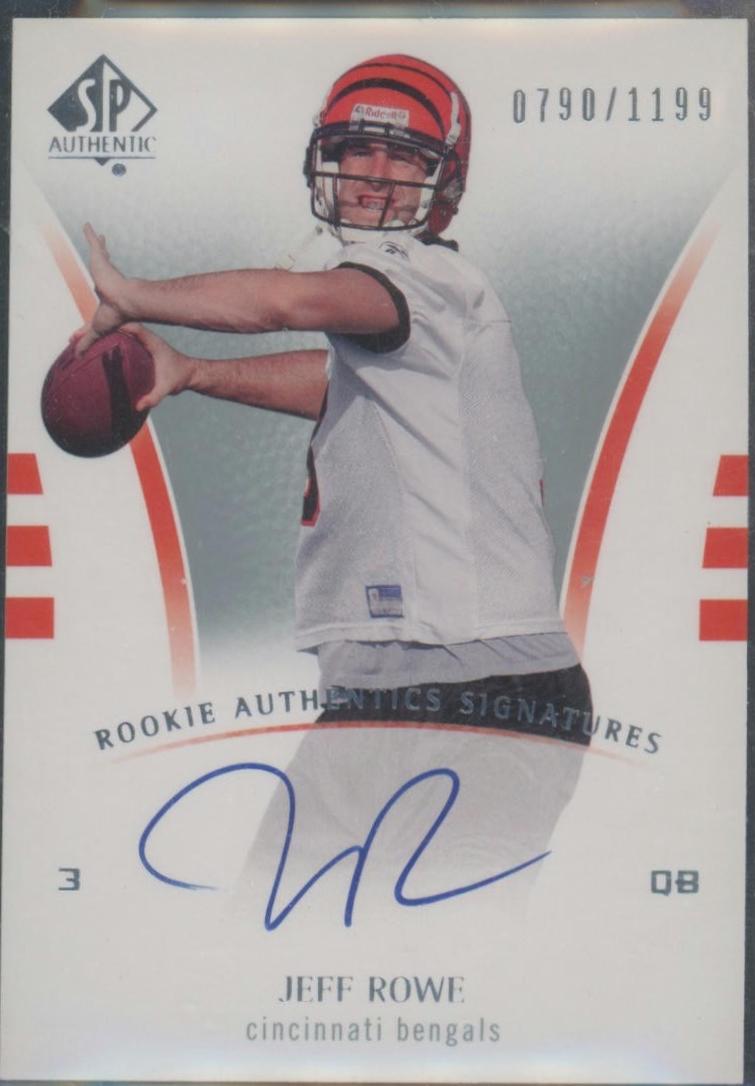 Jeff Rowe [Autograph] #223