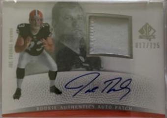 Joe Thomas [Signed Patch] #276