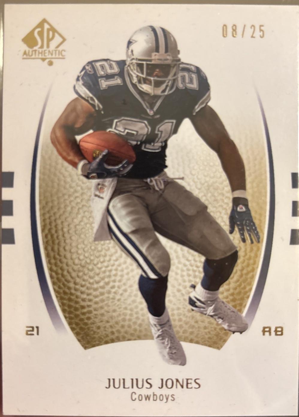 Julius Jones [Gold] #50