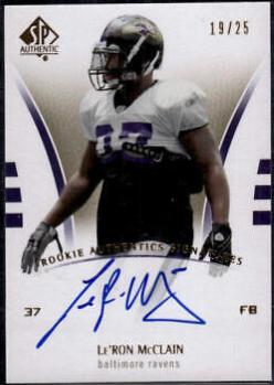 Le'Ron McClain [Autograph] #247
